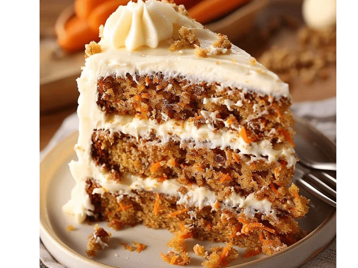 Carrot Cake con nueces