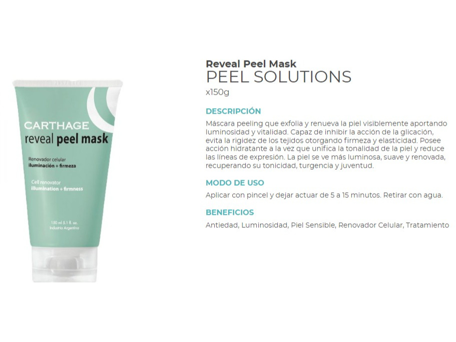 REVEAL PEEL MASK x 150 gr.