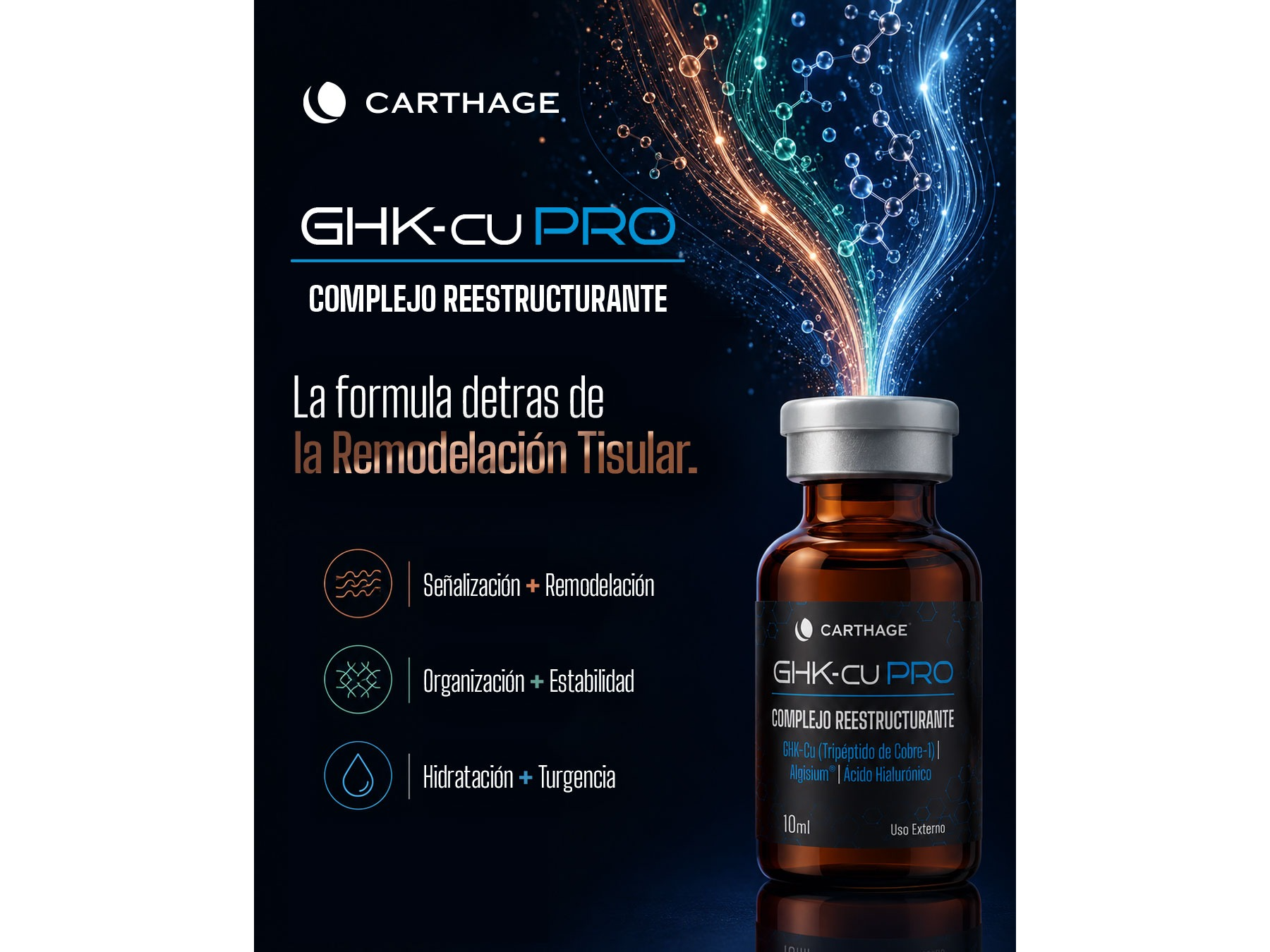 GHK-Cu PRO · Complejo Reestructurante