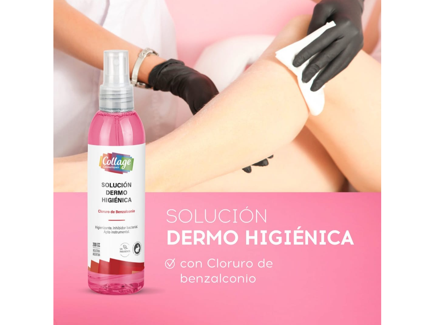 SOL DERMO HIGIENICA CON CLORURO DE BENZALCONIO x 500ML