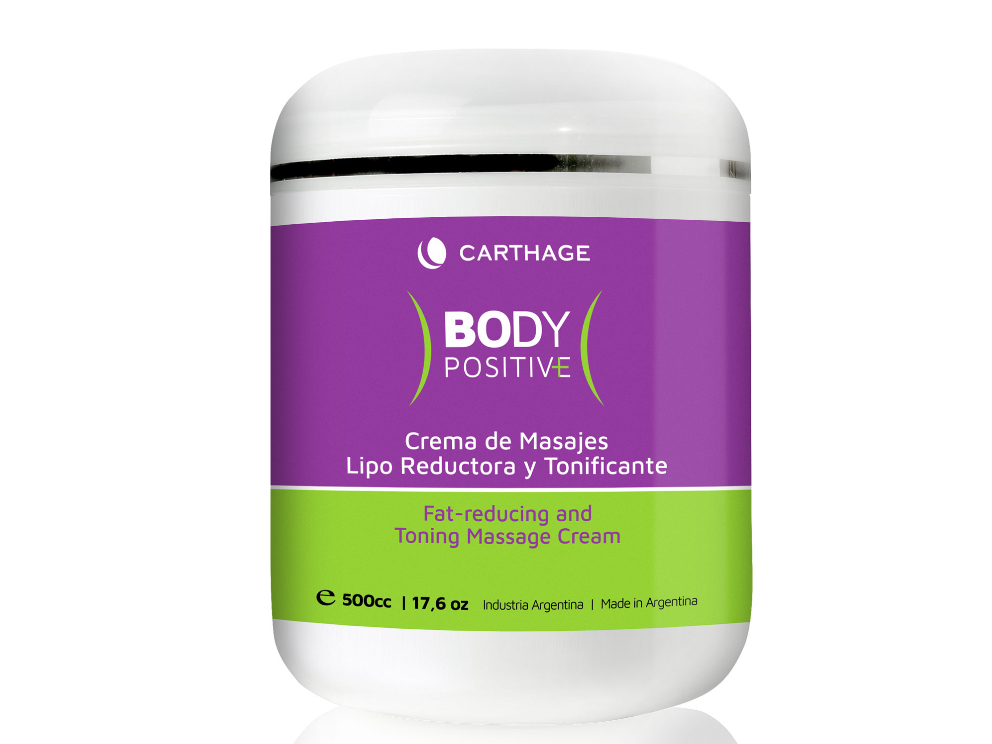 CREMA DE MASAJES LIPO REDUCTORA Y TONIFICANTE CORPORAL 500g