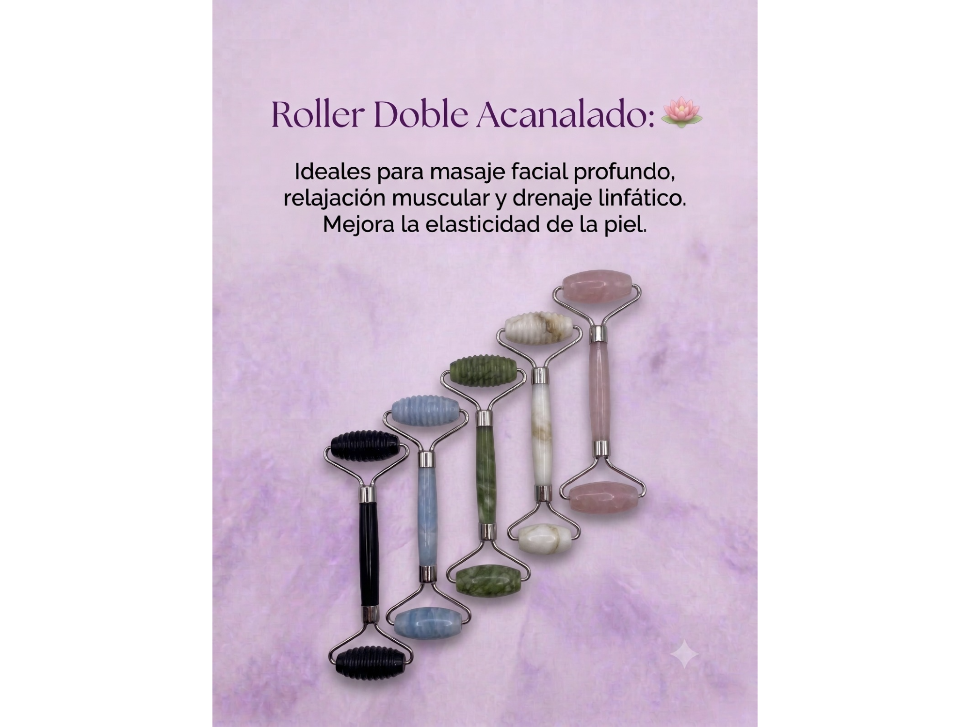 ROLLER DOBLE ACANALADO