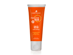 Protector Solar Factor Alto SPF 40 con color SOLAR x100g