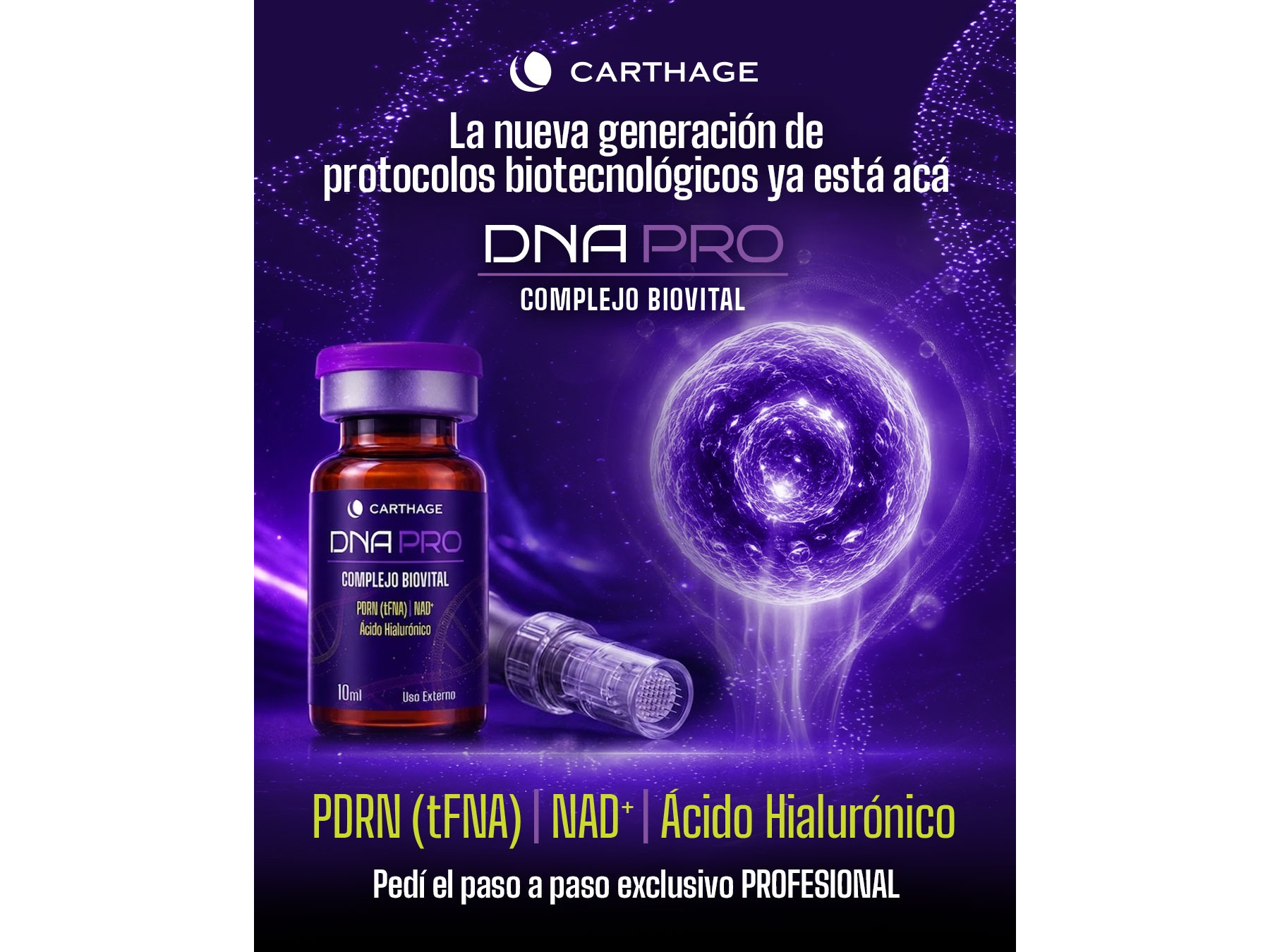 DNA PRO - PDRN + NAD + ACIDO HIALURONICO