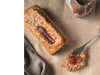 Budín proteico membrillo y naranja