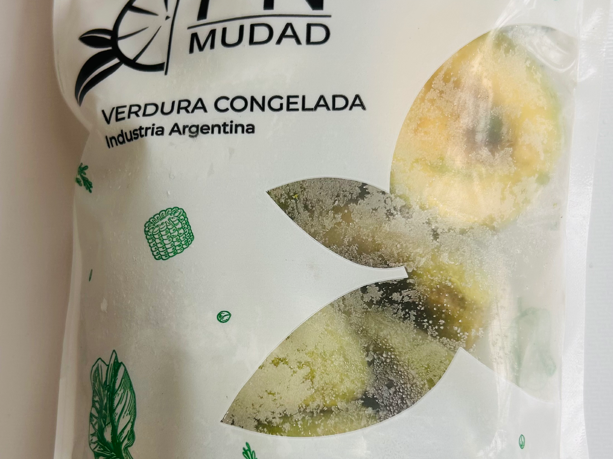 Paltas en mitades congeladas