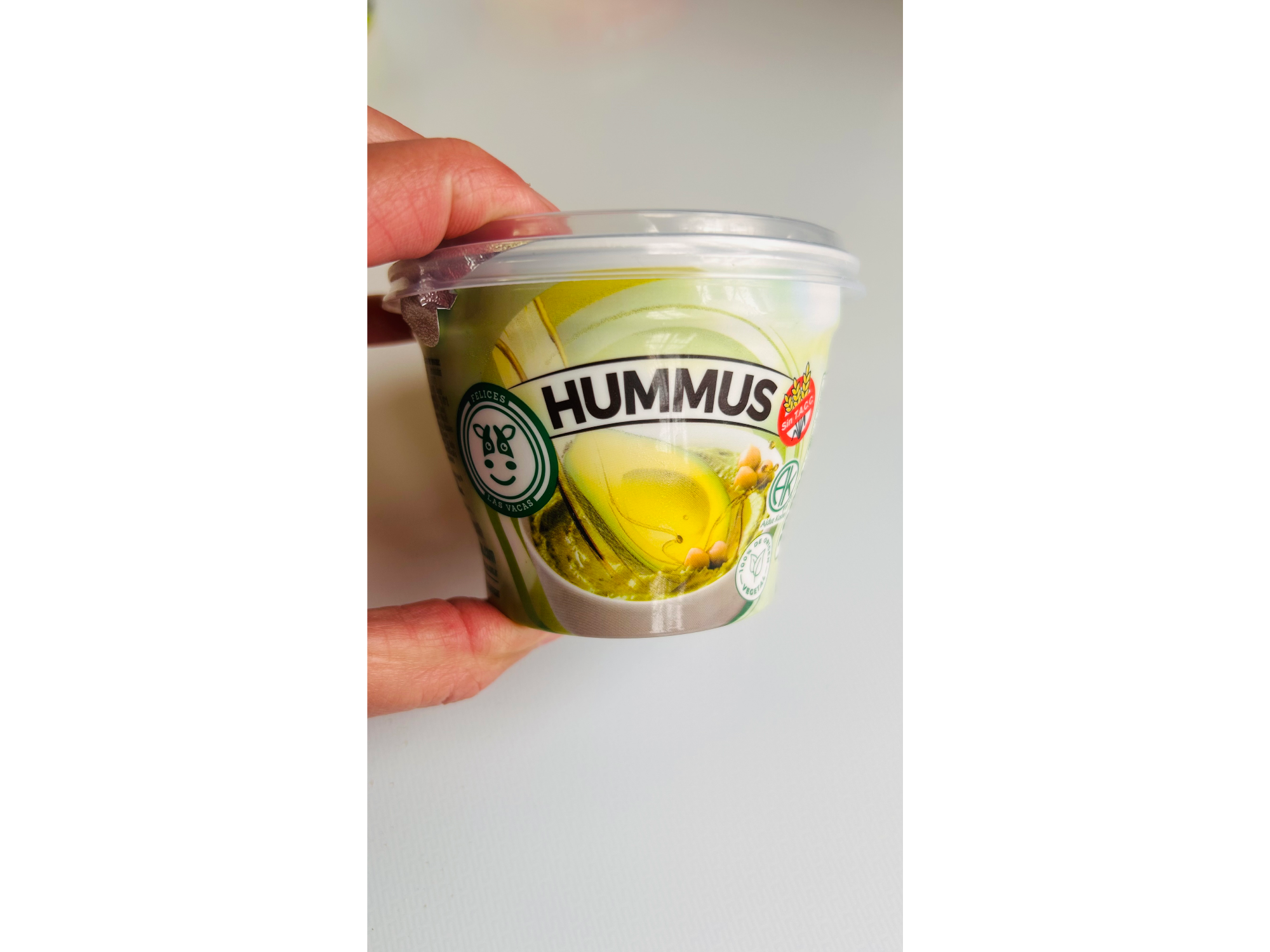 Hummus de Garbanzo Con Palta
