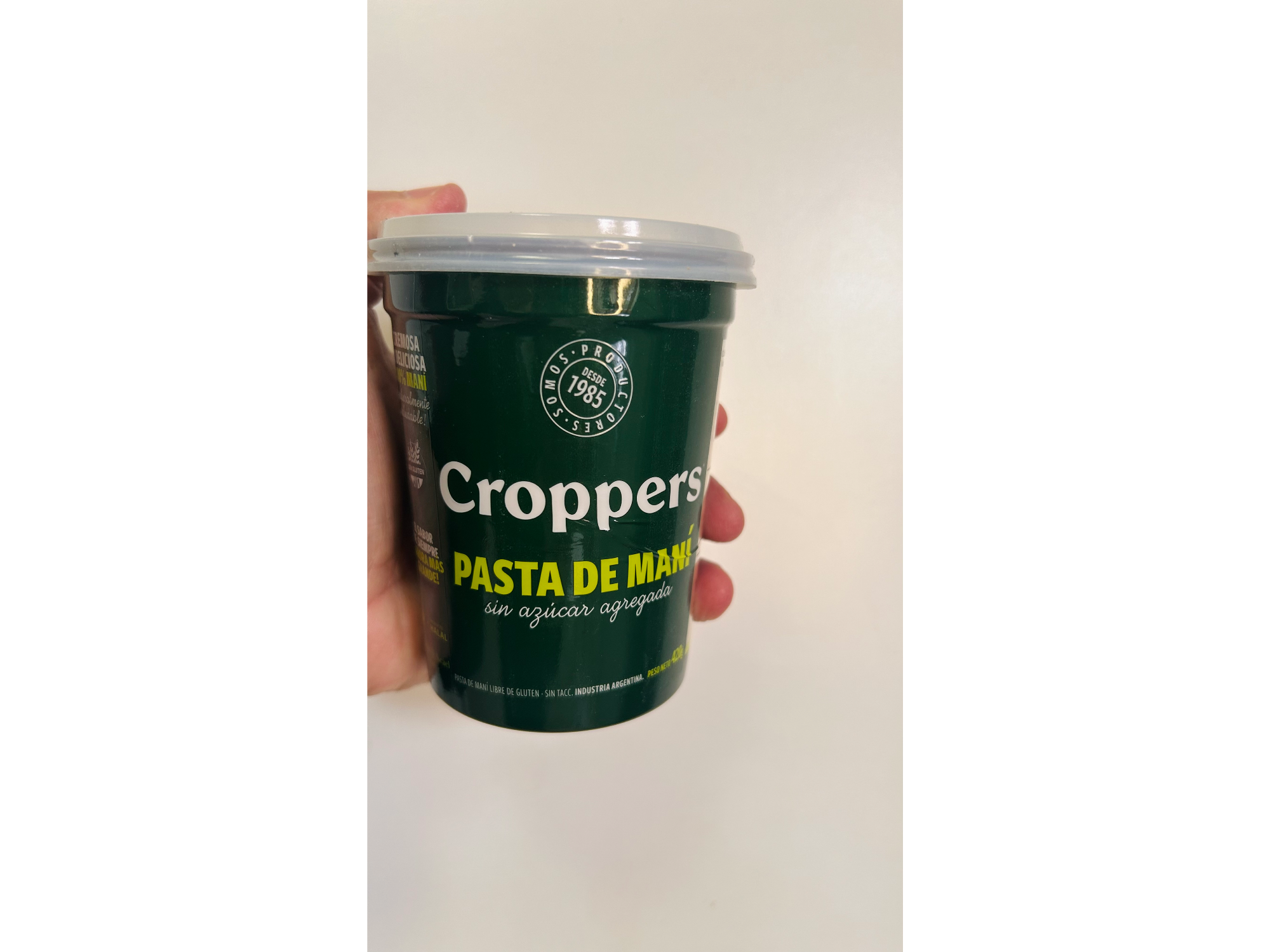 Pasta de Maní natural Croopers