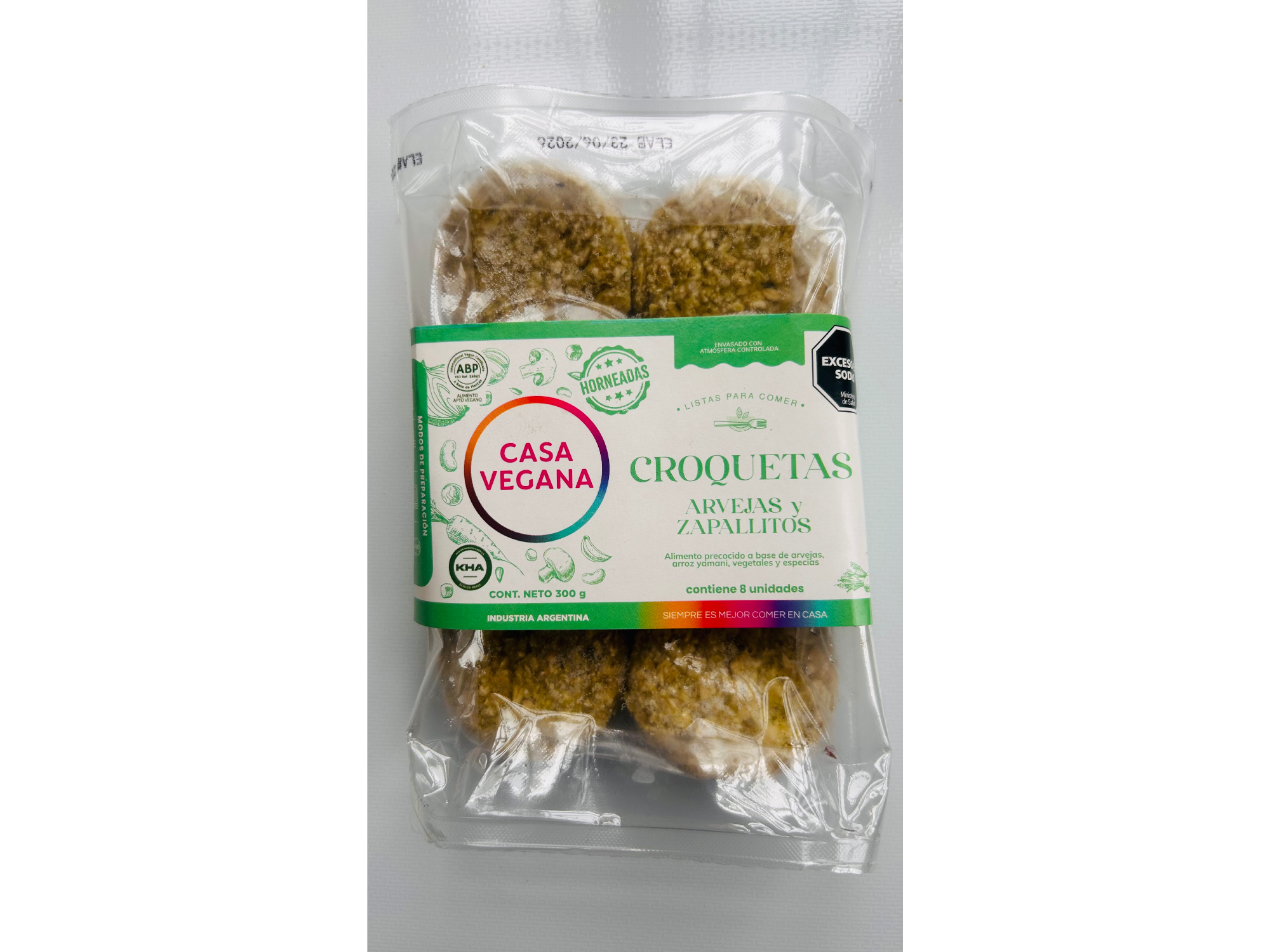Croquetas Arvejas y Zapallitos