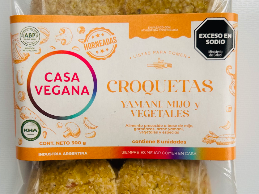 Croquetas Yamaní Mijo y Vegetales