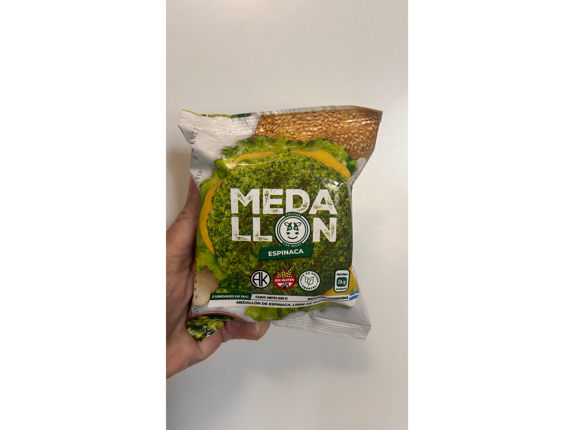 Medallón de Espinaca