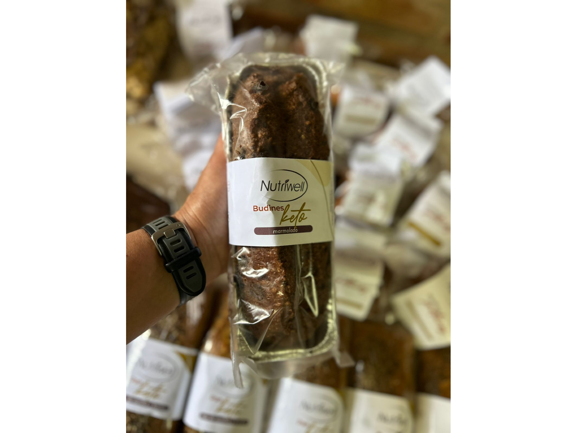 Budin keto marmolado | Nutriwell