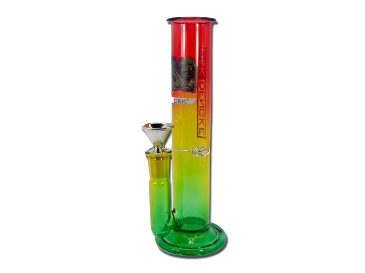 BONG PYREX MEDIANO MULTICOLOR RECTO DK6441B