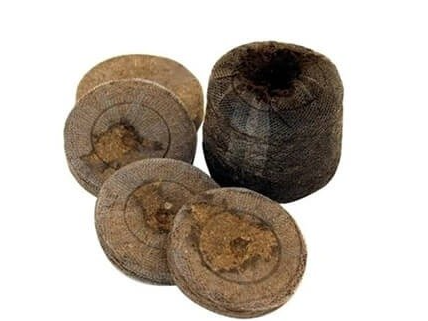 Turba prensada Jiffys