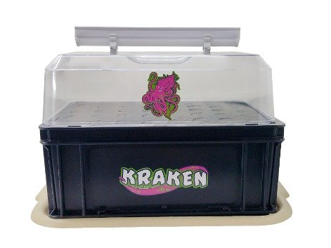 Aeroclonadora 48 celdas - negro c/luz + bandeja Kraken