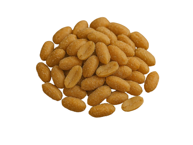 Mani repelado y tostado CON sal