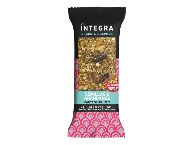 Íntegra semillas y arándanos