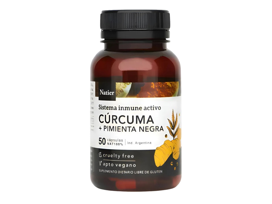 Natier Cúrcuma + pimineta negra