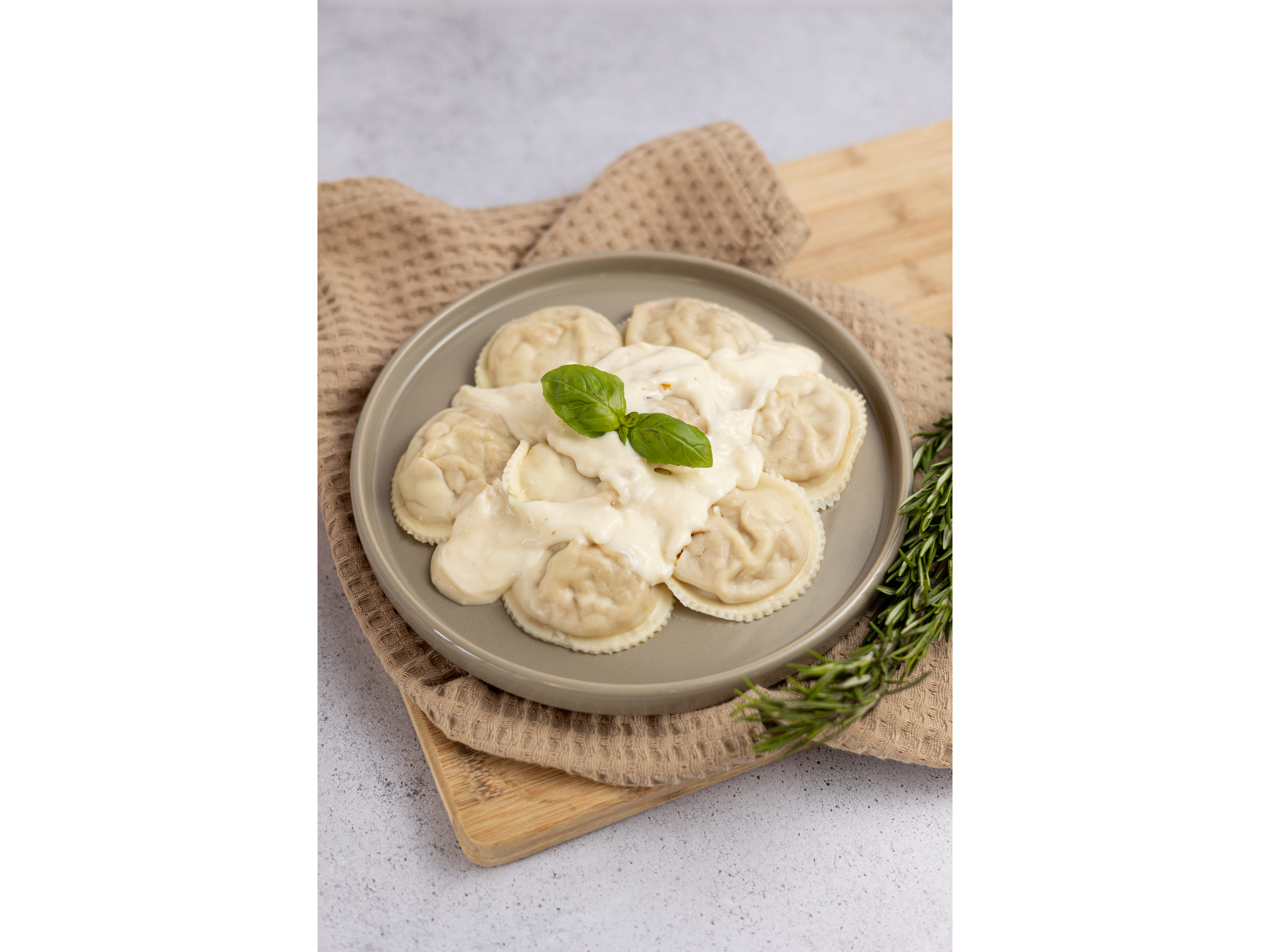 Ricota, nuez y espinaca