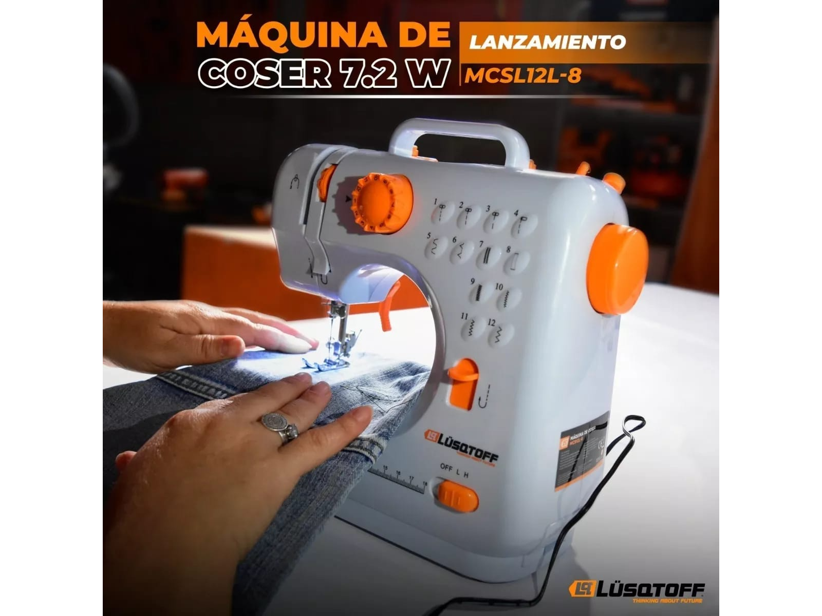 Maquina de coser Lusqtoff