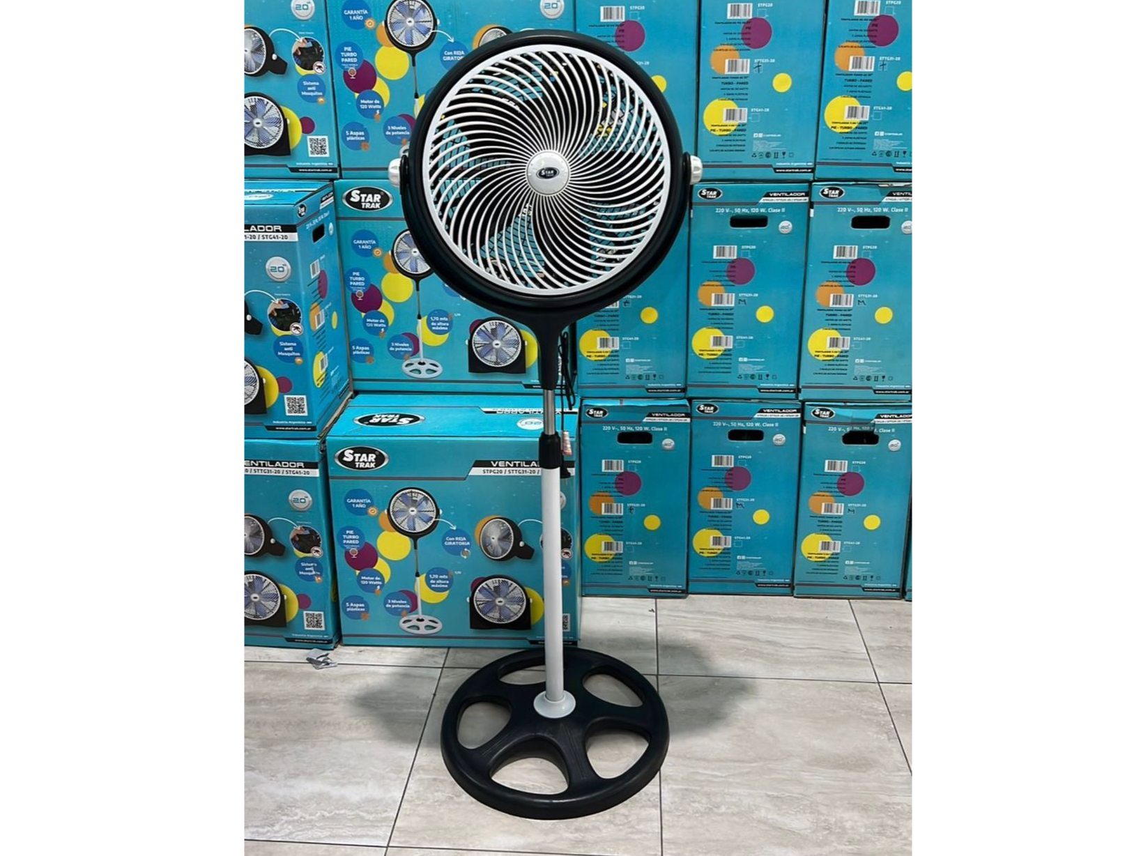 Ventilador pie 20" Star Track