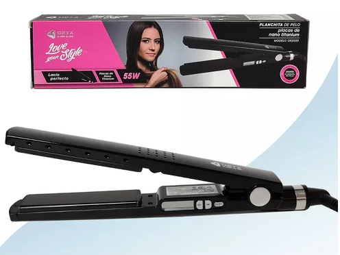 Planchita De Pelo Placa Nano Titanium Profesional 55w