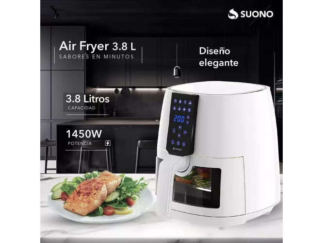 Freidora de aire Suono digital 3.8L