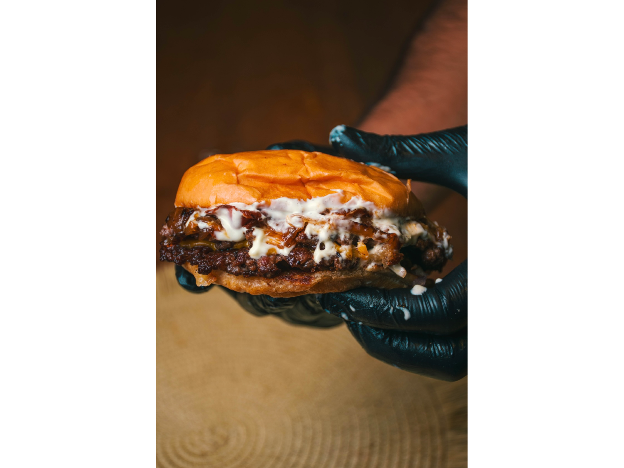 burger FRIED ONION DOBLE