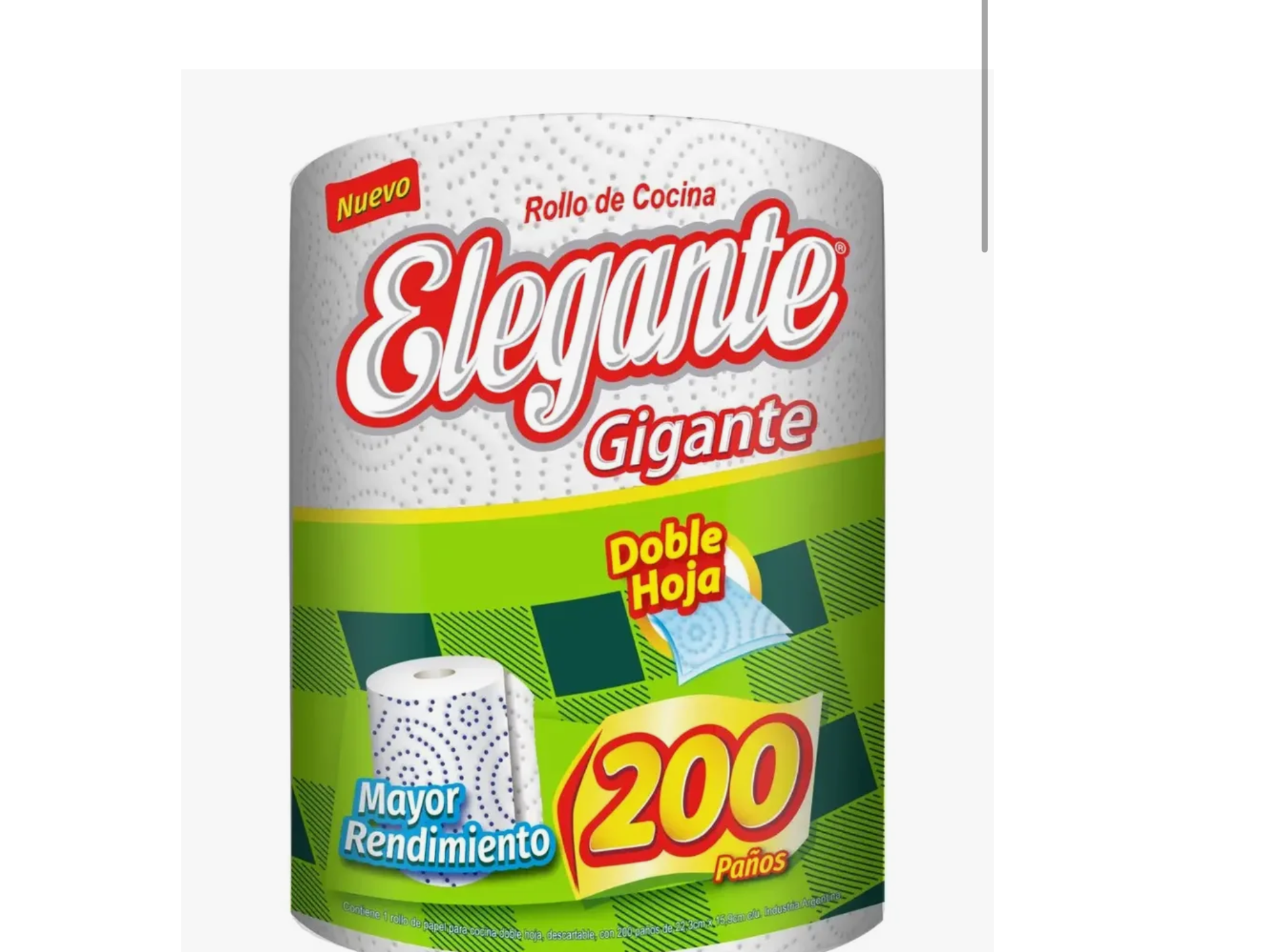 ROLLO DE COCINA 200 paños