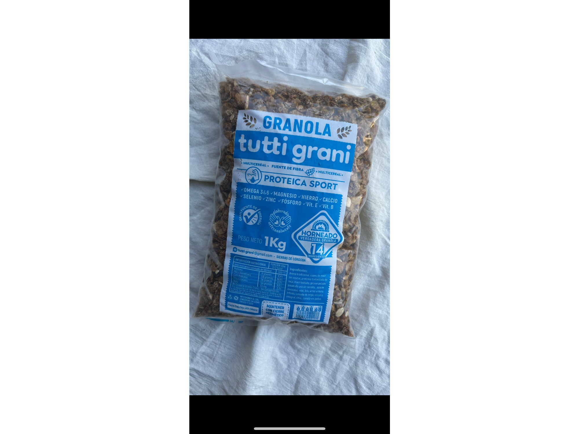 GRANOLA PROTEICA