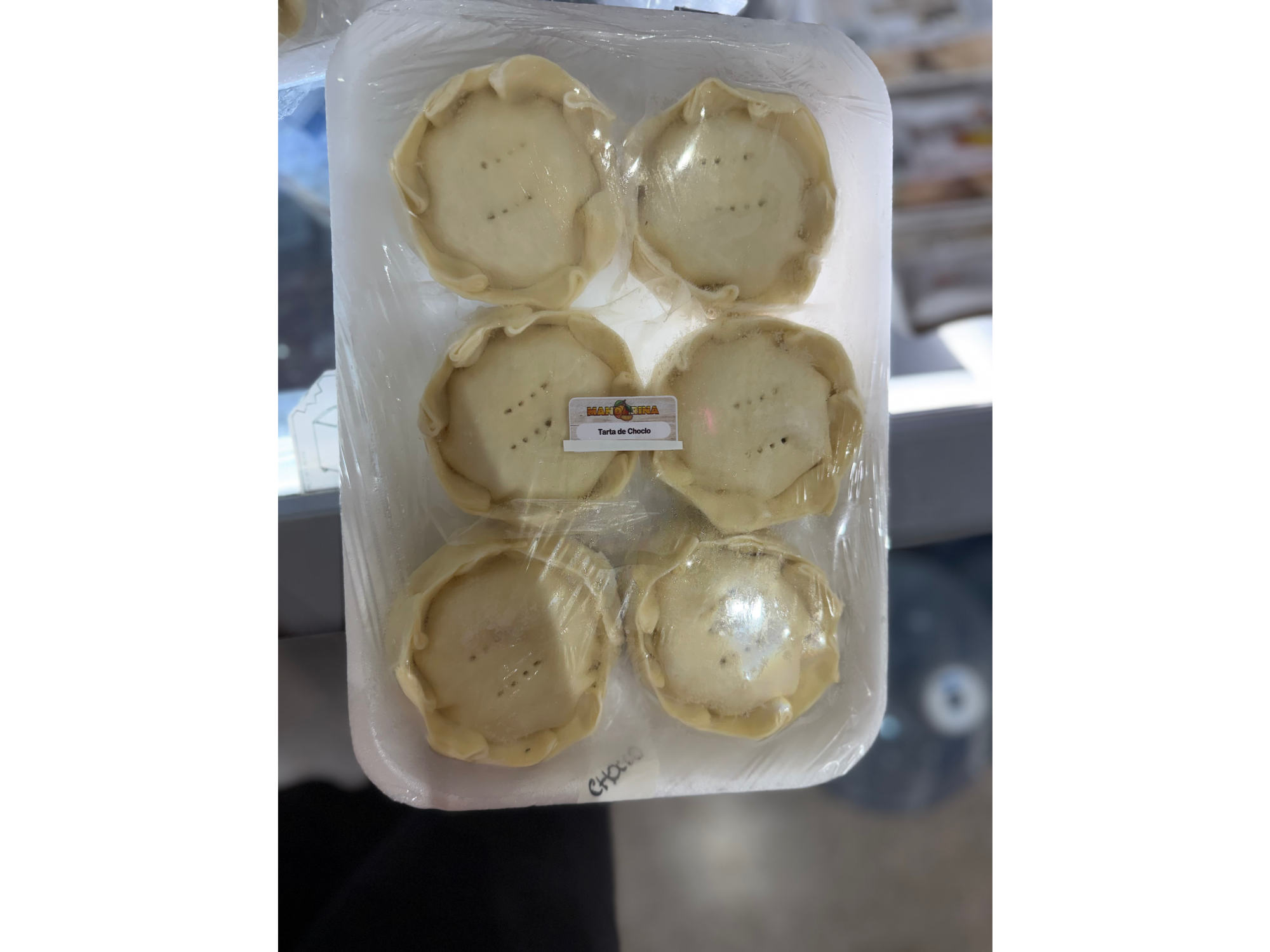 BANDEJA DE 6 TARTAS INDIVIDUALES