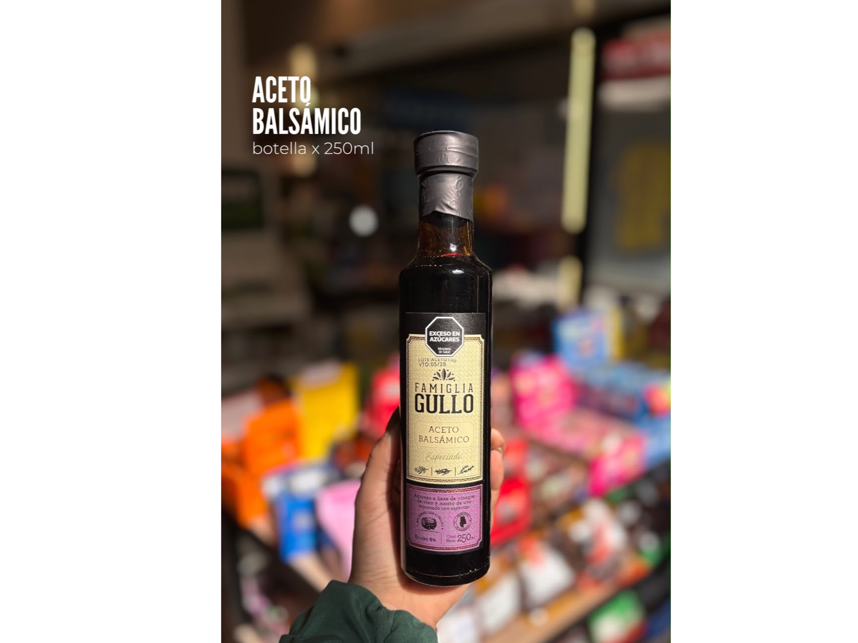 ACETO BALSÁMICO