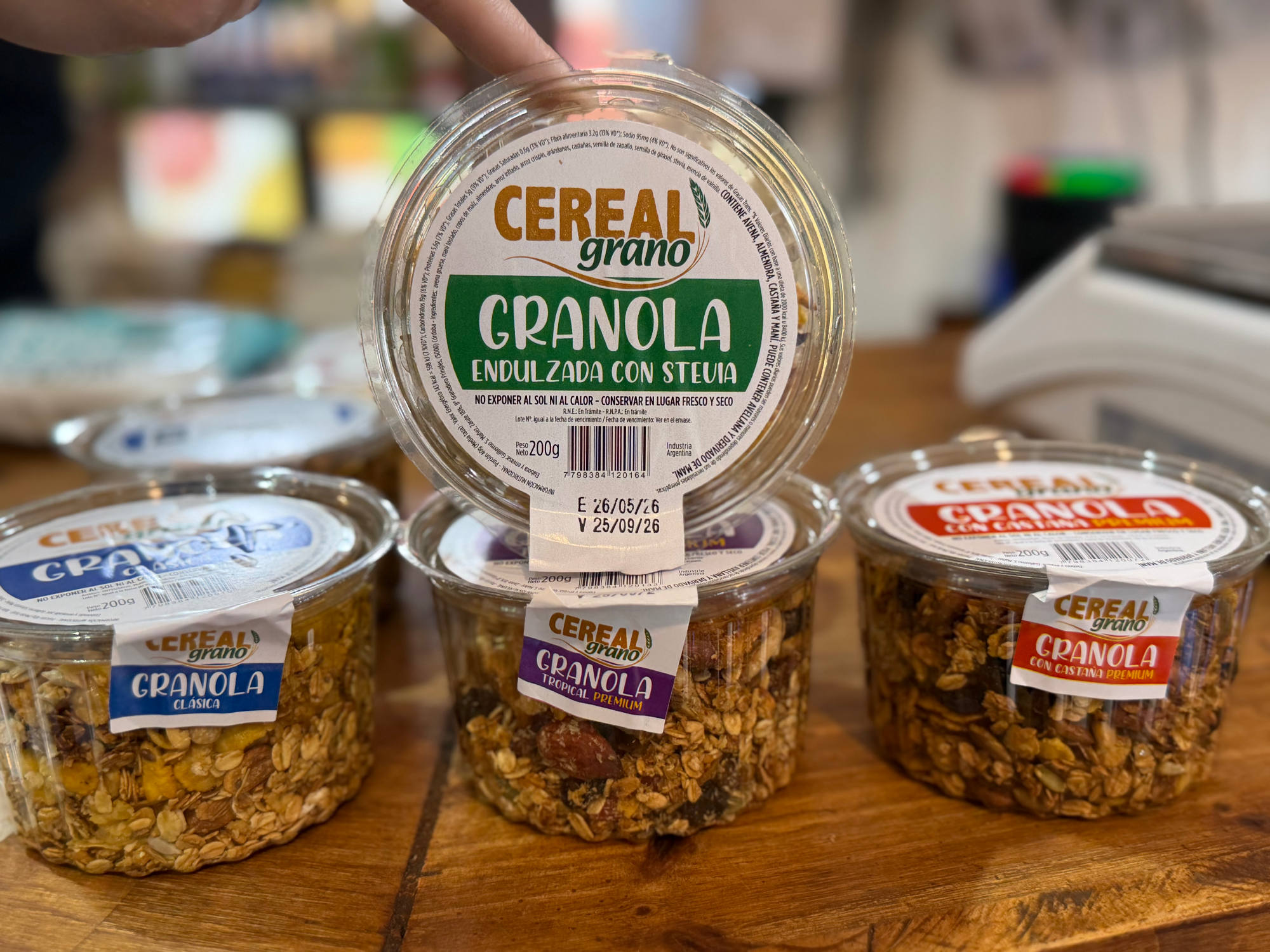 GRANOLA POTE consultar sabores
