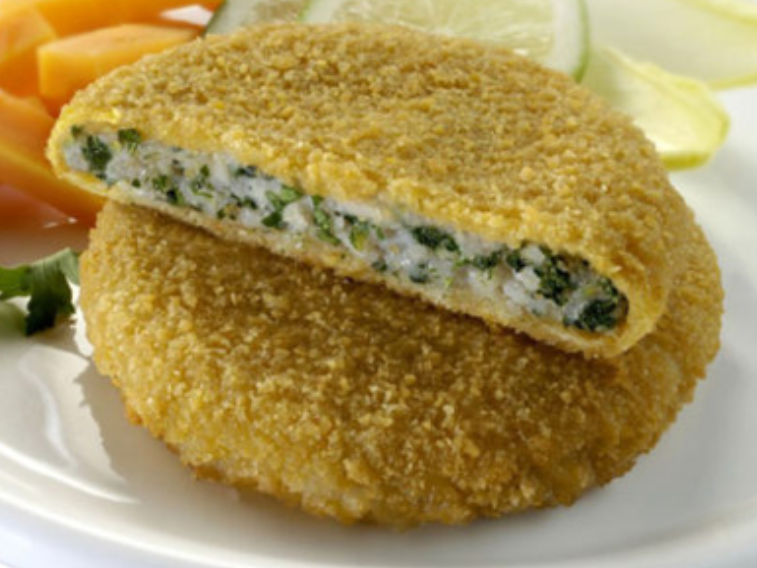 MEDALLÓN DE ESPINACA Y QUESO