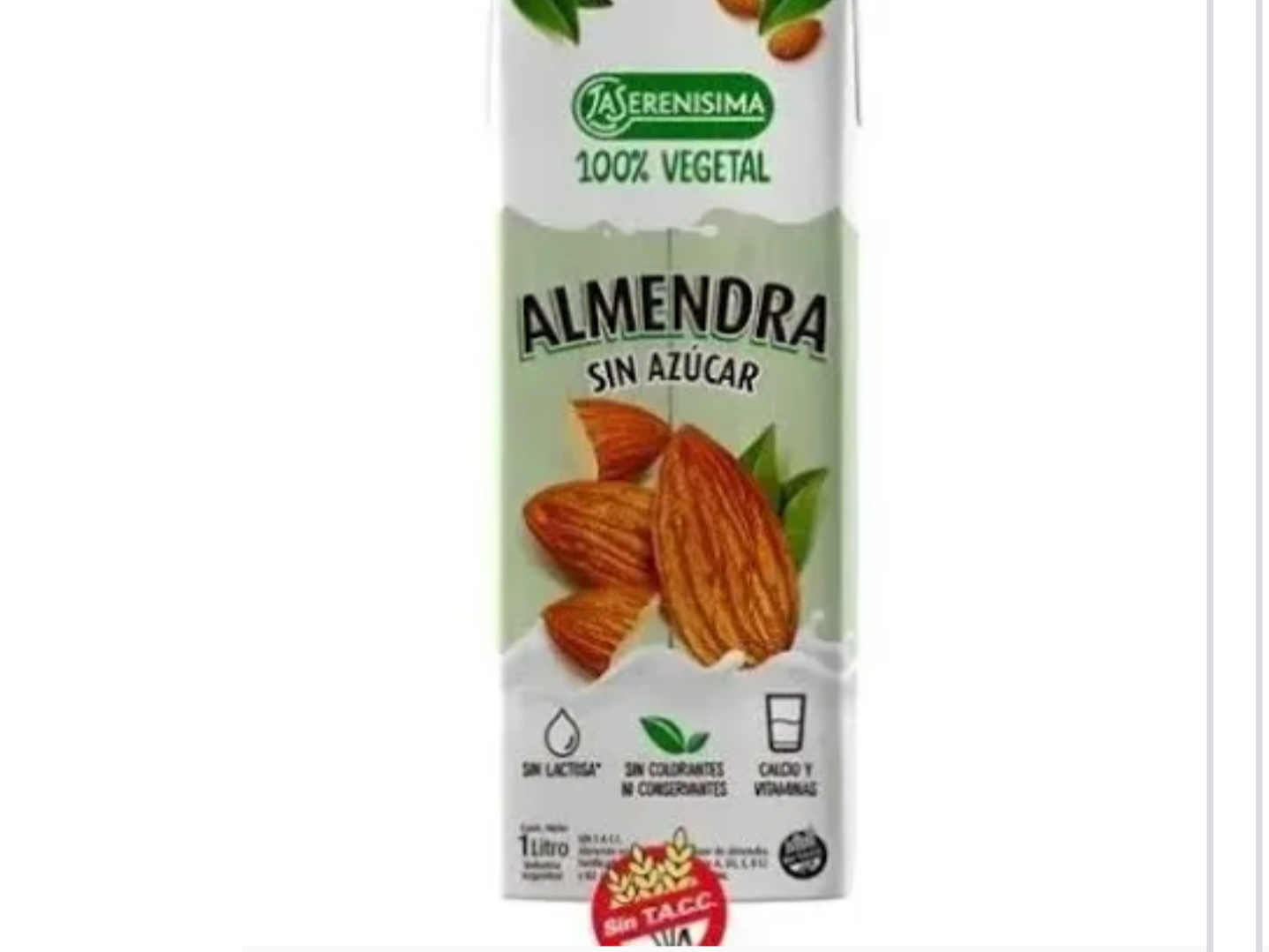 LECHE DE ALMENDRAS