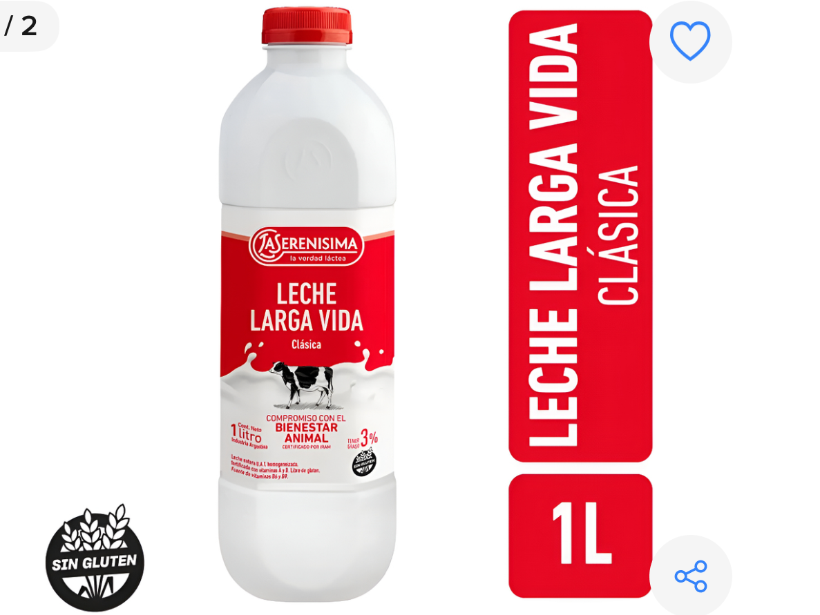 LECHE SERENÍSIMA