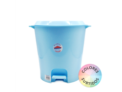 Cesto con pedal PLASTIC HOUSE 12 Litros