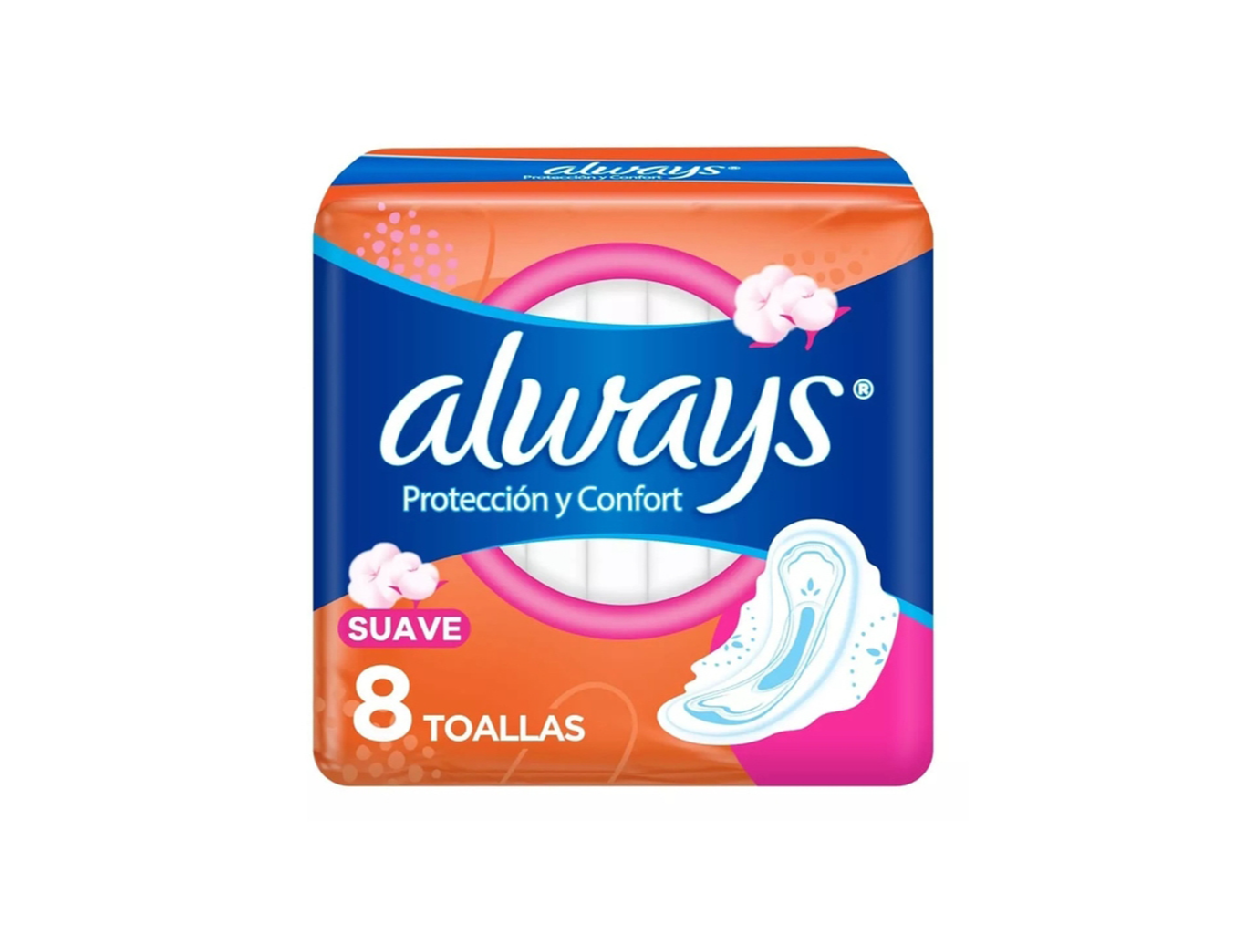 Toallitas Femeninas Always x 8