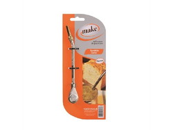 Bombilla MAKE Niquelada