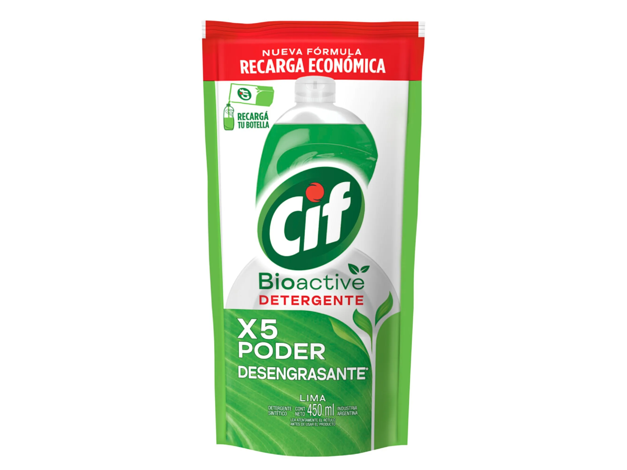 Detergente CIF Repuesto x 450ml