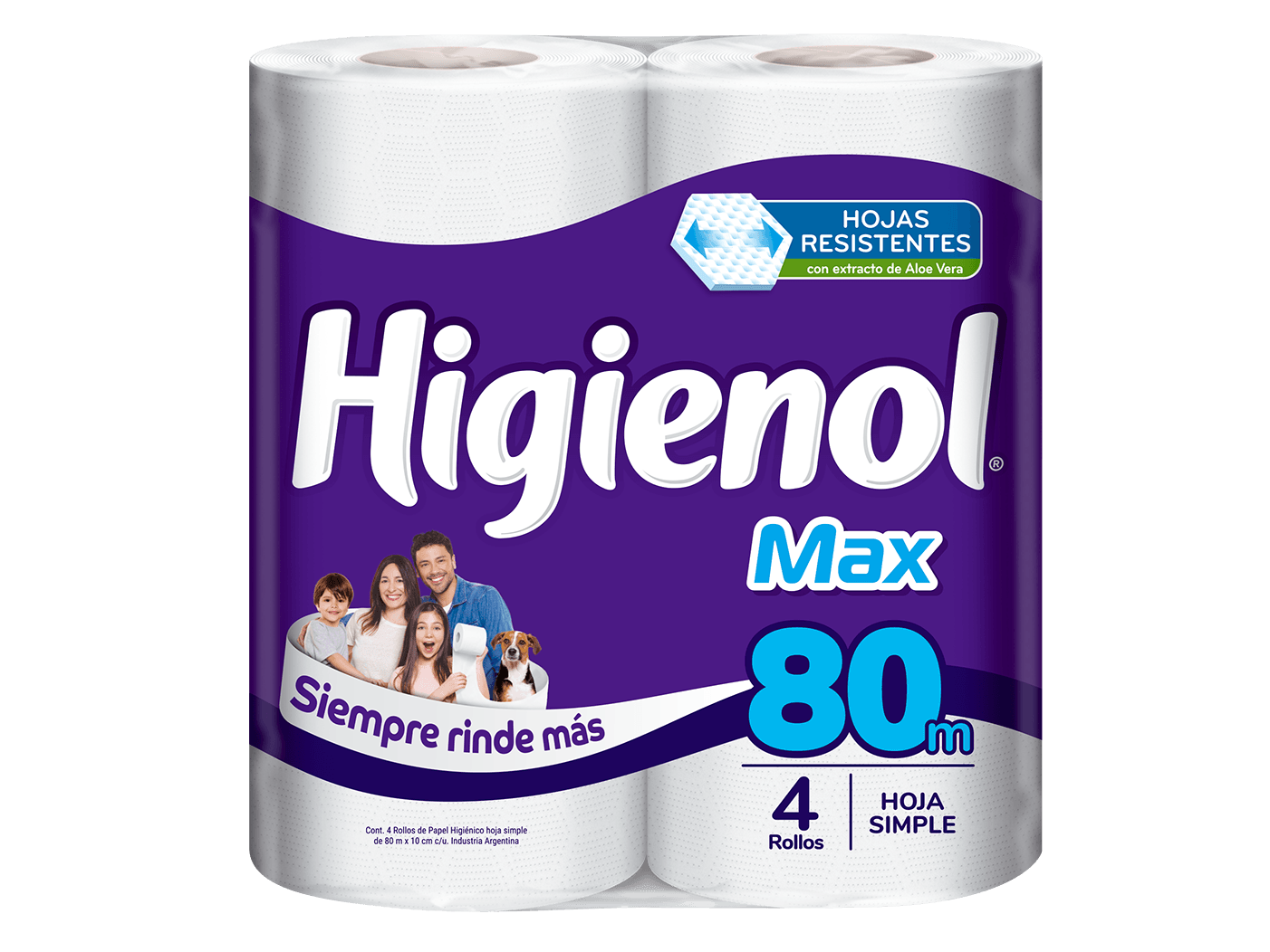 Higienol MAX 80m x 4