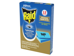 Tabletas para mosquitos RAID
