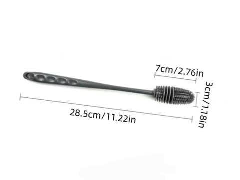 Cepillo Limpiabotellas Silicona Economico