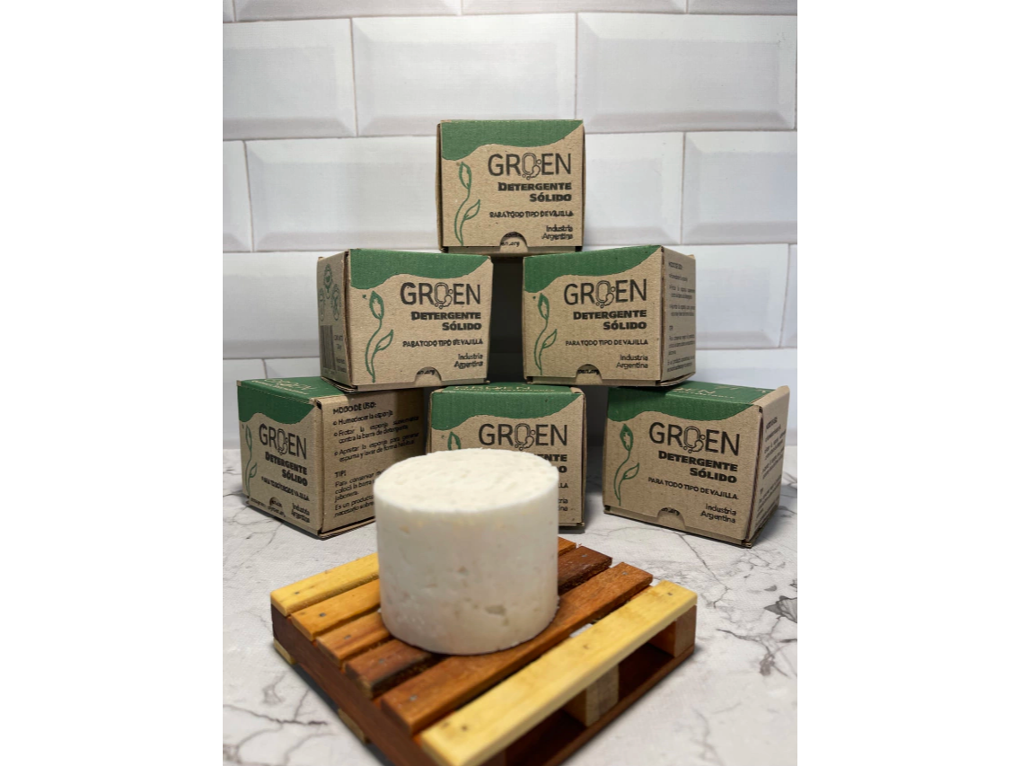 Detergente Solido NATURAL - GROEN