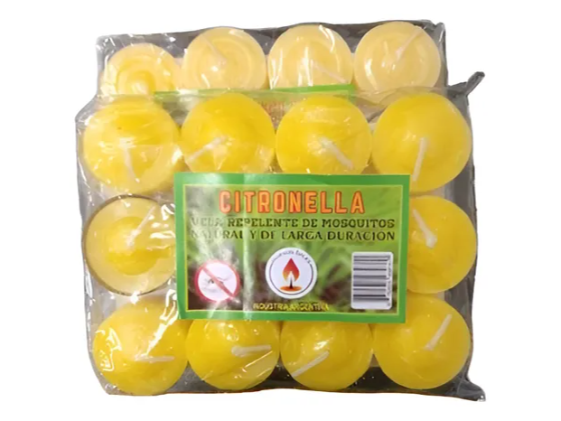 Vela Santa Cruz Citronella para mosquitos