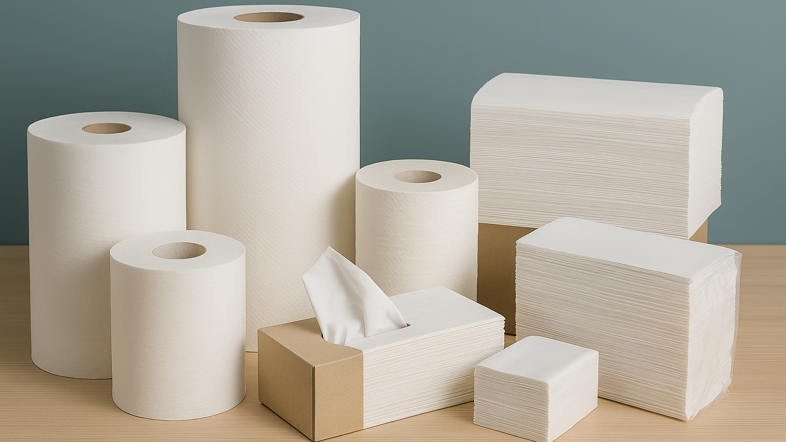 PAPEL Y SERVILLETAS