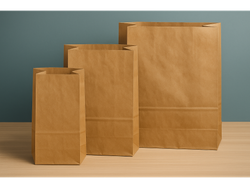 BOLSAS KRAFT MARRONES X 100 UN