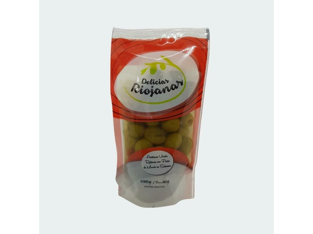 3 unidades Aceituna riojanas rellenas 100gr