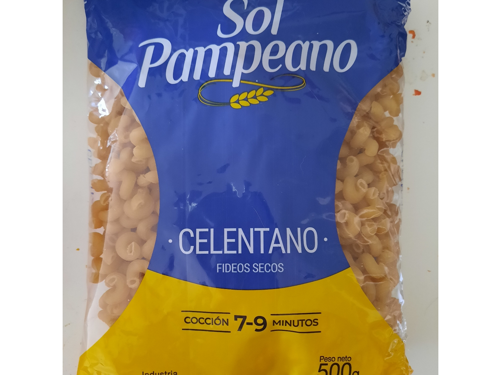 FIDEOS CELENTANO SOL PAMPEANO