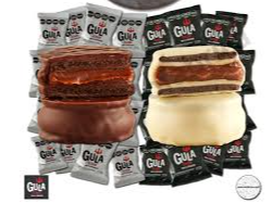 CAJA x24 unidades Alfajor Gula Negro Simple